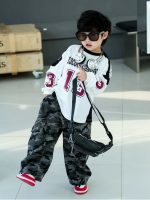 【80-130】長袖Tシャツ 男の子 英字 ゆったり トレンド - 画像 (7)