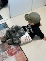 【80-140】長袖Ｔシャツ 男の子 英字 プリント シンプル - 画像 (2)