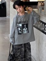 【80-150】長袖Tシャツ 男の子 プリント トレンド 着せやすい - 画像 (4)