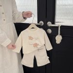 【80-140】長袖Tシャツ 女の子 プリント かわいい