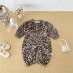 【66-90】オールインワン ベビー ヒョウ柄 かわいい - 画像 (8)