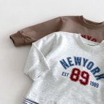 【80-130】セットアップ キッズ フェイクレイヤード カジュアル - 画像 (4)