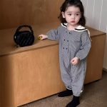 【66-100】オールインワン 韓国風 長袖 赤ちゃん 女の子 - 画像 (8)