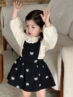 【73-110】トップス スカート サロペット 折り襟 女の子 - 画像 (4)