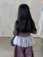 【100-160】インナーorパンツ 女の子 韓国風 花柄 チュール 切り替え - 画像 (14)