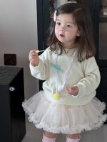 【73-110】パーカー スカート ハート柄 シンプル カワイイ 女の子 - 画像 (3)