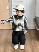 【73-110】ベスト Tシャツ デニム ストライブ 合わせやすい 男の子 - 画像 (9)