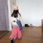 【80-130】セーター 女の子 ファスナー 折り襟 - 画像 (4)
