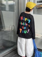 【90-160】長袖Tシャツ 男の子 プリント ケーキ - 画像 (6)