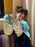 【80-140】カーディガンorインナー 女の子 ドット柄 おしゃれ お出かけに - 画像 (3)