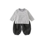 【73-130】ベストorセットアッ 男の子 ボーダー柄 ファッション - 画像 (8)