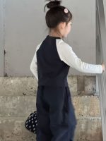 【100-150】長袖Tシャツorパンツ 女の子 プリント おしゃれ - 画像 (5)