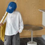 【90-160】長袖Tシャツ 男の子 英字 シンプル 合わせやすい - 画像 (7)