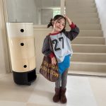 【80-130】長袖Tシャツ 女の子 ラグラン 数字柄 - 画像 (3)