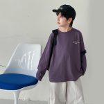 【90-160】Tシャツ プリント 長袖 カジュアル 男の子 - 画像 (8)
