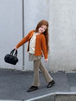 【90-150】フレアパンツ 女の子 おしゃれ レイヤード風 カジュアル - 画像 (24)