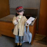 【80-130】トレンチコート 女の子 ミドル丈 襟付き シンプル カジュアル - 画像 (5)