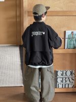 【90-160】アウター 刺繍 ファスナー 長袖 ファッション 男の子 - 画像 (3)