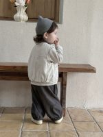 【73-130】ベストorセットアップ 男の子 ボーダー柄 ゆったり - 画像 (6)
