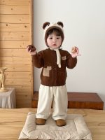 【73-120】セーターorパンツ 男の子 カートゥーン コーデュロイ - 画像 (4)