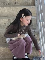 【100-160】インナーorパンツ 女の子 韓国風 花柄 チュール 切り替え - 画像 (15)