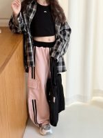 【100-150】ズボン レトロ ゆったり カジュアル - 画像 (5)