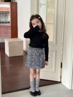 【90-150】カットソー 女の子 ガーリー リボン ストレッチ素材 - 画像 (18)