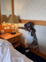 【80-130】ジャンパースカートorインナー 女の子 おしゃれ レイヤード ヒョウ柄 - 画像 (5)