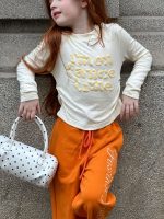 【90-150】ストレートパンツ 女の子 アルファベット ゆったり - 画像 (27)