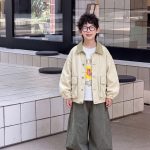 【90-160】アウター パーカー ズボン プリント 長袖 ゆったり 男の子 - 画像 (8)