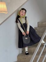 【100-160】ジャンパースカート インナー 女の子 おしゃれ 韓国風 やわらか - 画像 (15)
