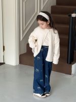 【90-150】カットソー 女の子 ガーリー リボン ストレッチ素材 - 画像 (14)