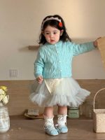 【73-110】セーター トップス スカート ニット 無地 カワイイ 女の子 - 画像 (3)