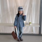 【80-130】トレーナー 女の子 ストリート風 シンプル - 画像 (4)