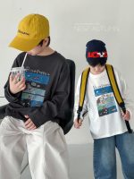 【90-160】Tシャツ 長袖 プリント カジュアル かっこいい 男の子