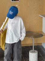 【90-160】長袖Tシャツ 男の子 英字 シンプル 合わせやすい - 画像 (5)
