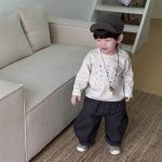 【66-100】Tシャツ ズボン プリント 長袖 カジュアル 合わせやすい 男の子 - 画像 (7)