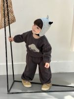 【73-110】二点セット ラウンドネック 長袖 車柄 男の子 - 画像 (4)