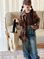 【100-150】ズボン デニム ゆったり レトロ 女の子 - 画像 (5)