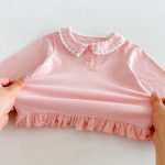 【80-130】トップス 女の子 折り襟 フリル スウィート - 画像 (16)