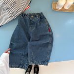 【80-130】パンツ 女の子 デニム 履きやすい - 画像 (8)