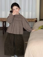【100-150】シャツorパンツ 女の子 ギャザー おしゃれ ゆったり - 画像 (5)