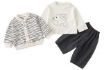 【73-100】ベストorアウターorパンツ 男の子 カジュアル ボーダー柄 - 画像 (17)
