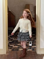 【90-150】カーディガン 女の子 クラシック ポロカラー ケーブルニット - 画像 (8)