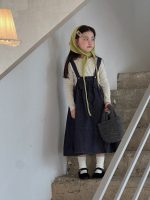 【100-160】ジャンパースカート インナー 女の子 おしゃれ 韓国風 やわらか - 画像 (14)
