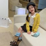 【100-170】カーディガン 女の子 ニット レトロ 8色選べる - 画像 (13)