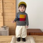【73-120】セーターorパンツ 男の子 折り襟 カジュアル - 画像 (4)