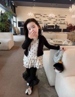 【80-130】カーディガンorインナー orフレアパンツ 女の子 SNS映え 韓国風