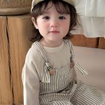 【73-120】トップスorパンツ 男の子 ストライプ おしゃれ - 画像 (5)