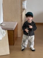 【73-100】Tシャツ 韓国風 カジュアル 合わせやすい 長袖 男の子